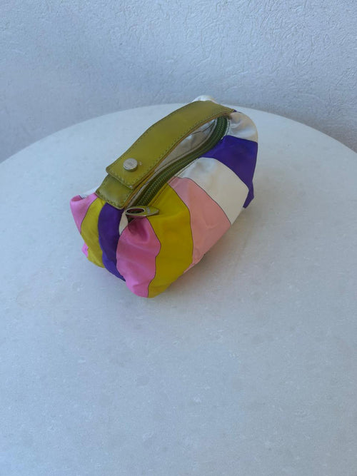 Emilio Pucci Signature Silk Clutch